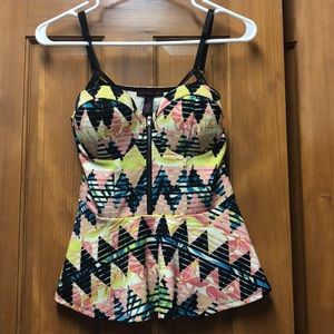 Material Girl Juniors Peplum Top